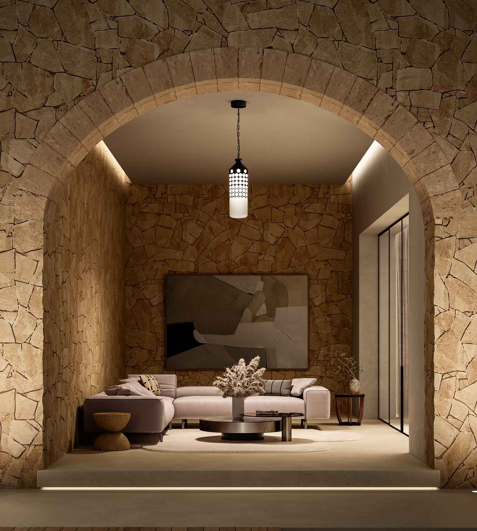 Утюг и стекло LED открытый подвесной светильник Il Fanale La Spazio ARCH-00060307 - Вид №2