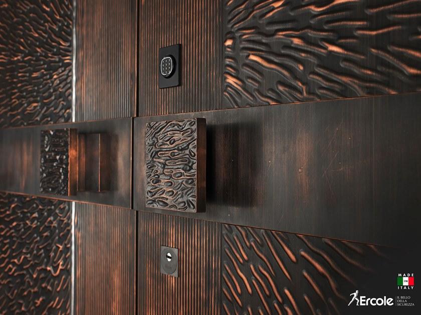 Ercole Бронированная распашная медная дверь с контролем доступа sun-id-1414830 - Вид №6