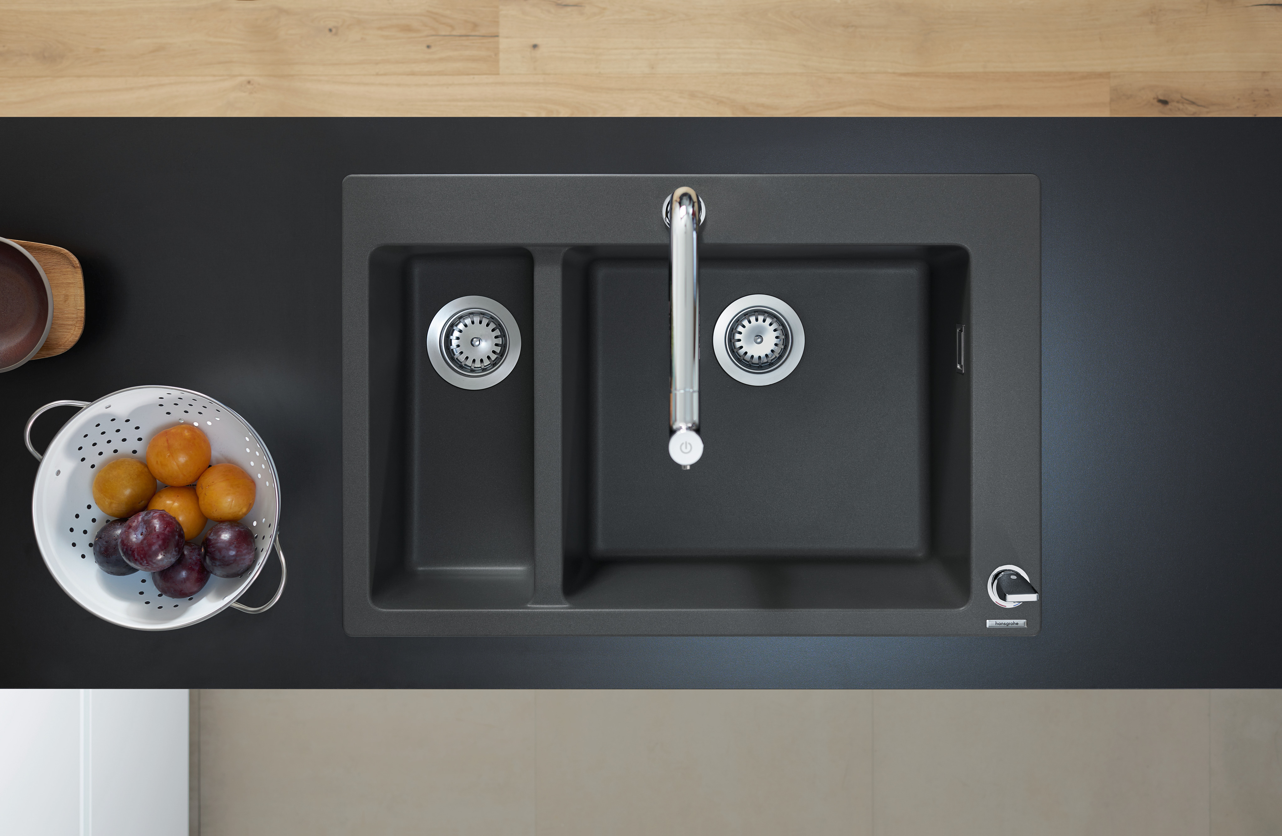 43220000 C51 C51-F635-09 Комбинированная мойка 180/450 Select Hansgrohe  - Вид №2