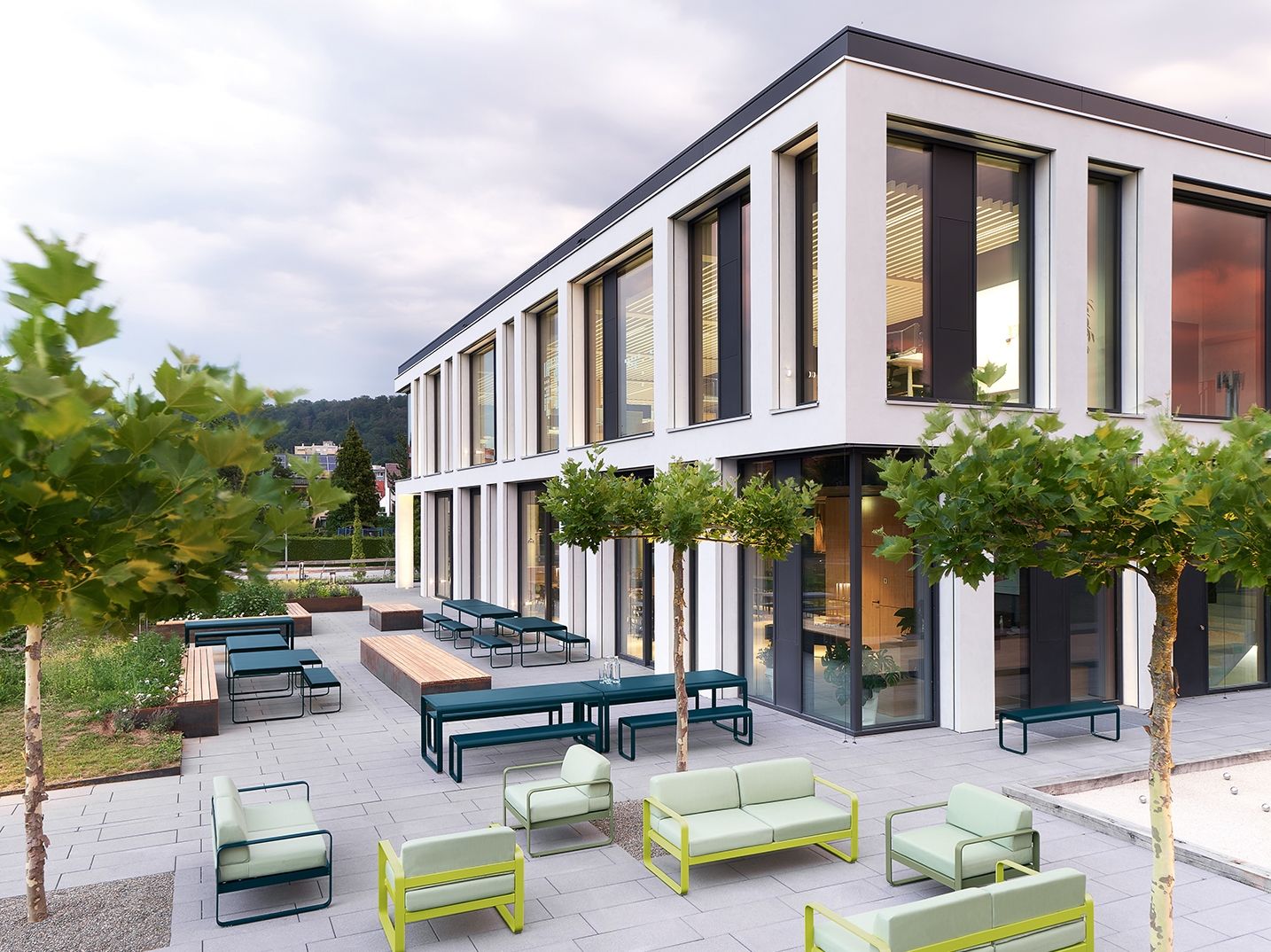 Садовое кресло с подлокотниками Fermob Bellevie ARCH-00098285 - Вид №10