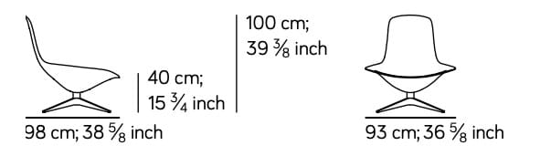 Спицевое вращающееся кресло Amura Медея ARCH-00024409 - Вид №16