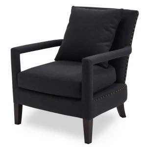 Стул Gregory от Eichholtz Чёрный EICHHOLTZ ДИЗАЙНЕРСКИЕ, EICHHOLTZ 062228 Черный