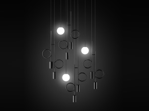 Светодиодный подвесной светильник из боросиликатного стекла