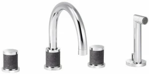 rvb Комплект для ванны с ручным душем на 4 отверстия Flamant docks 4080.--.70