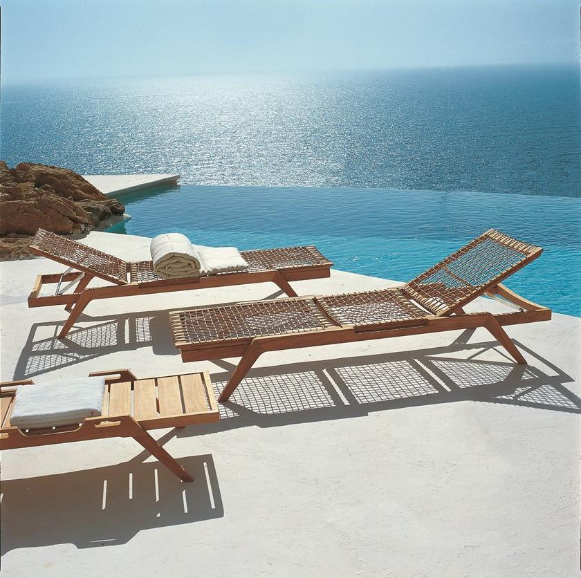 Unopiù Штабелируемая кушетка из тикового дерева Synthesis Lesy - Вид №4