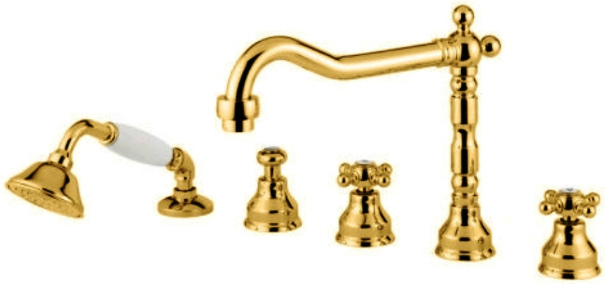 Смеситель MIGLIORE Revival ML.REV-480.BR для ванны/душа - бронза  - Вид №1