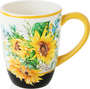 10671434 Certified International Кружка Certified Int. Подсолнухи 550мл, керамика Керамика