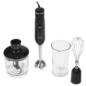 9076888 Блендер погружной BQ HB1031SS черный