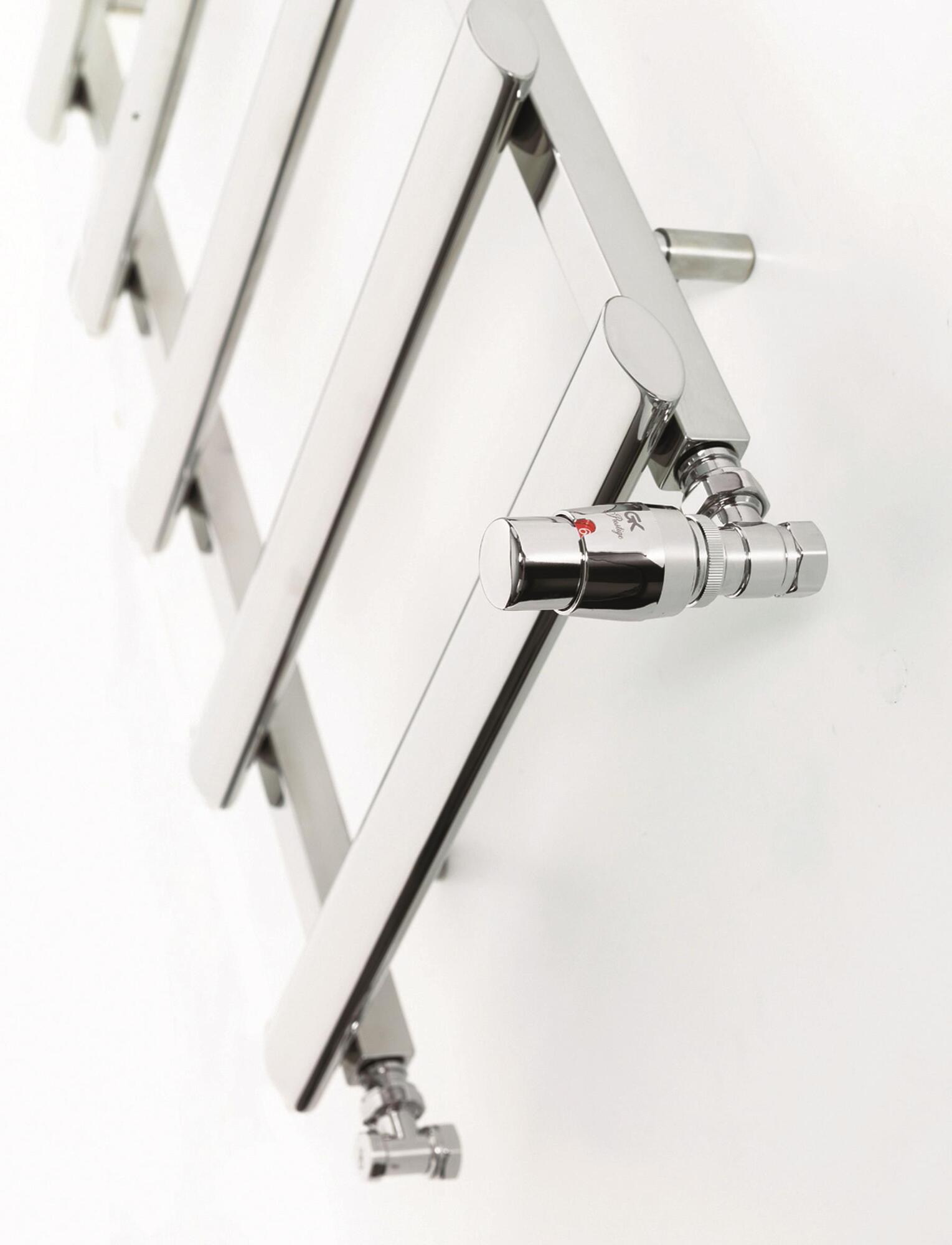 Полотенцесушитель Hammam NEPTUNE Stainless steel  комбинированный; электрический или водяной Сталь  - Вид №61