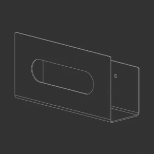 Многоцелевой полки или бумажное полотенце диспенсер L. 230 мм  STE26 CEADESIGN