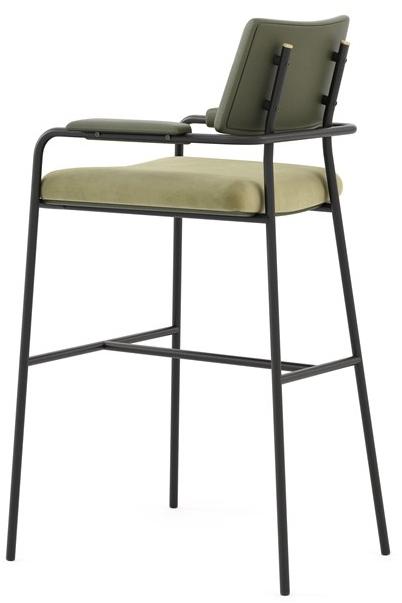 Domkapa Стул стальной с подлокотниками Stranger sun-id-1505407 - Вид №3