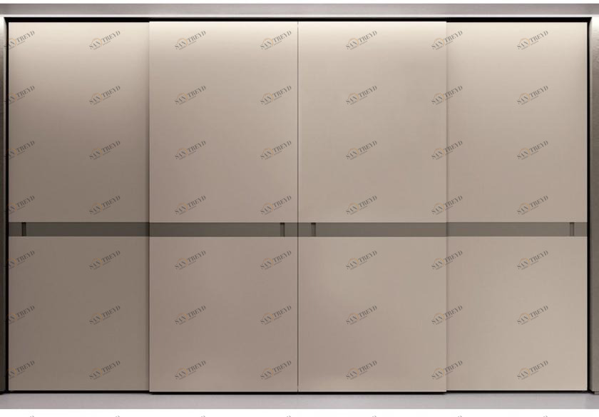 Febal Casa Шкаф из меламина с раздвижными дверцами с ящиками sun-id-1346570