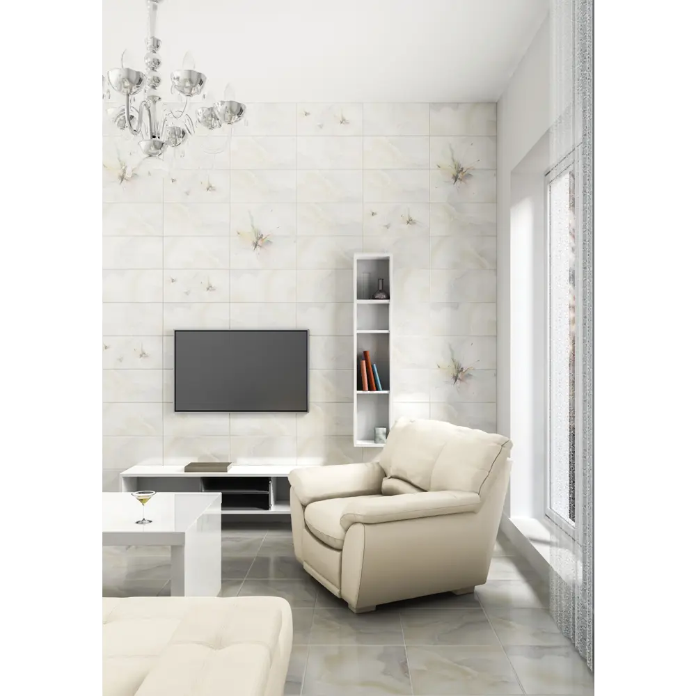 Плитка напольная Belani Оникс G 41.8x41.8 см 1.4 м² цвет салатовый STLM-2134438 - Вид №3