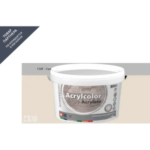 91365803 Краска фасадная Jub Acrilcolor 1009797-150f цвет бежевый матовый база A 2 л STLM-1536488