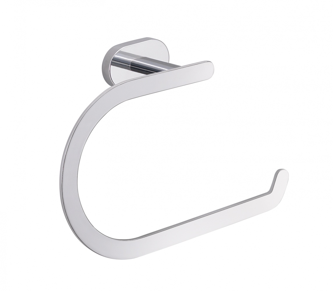 BE70(13) Gedy G-Bernina, полотенцедержатель - полукольцо, цвет хром 