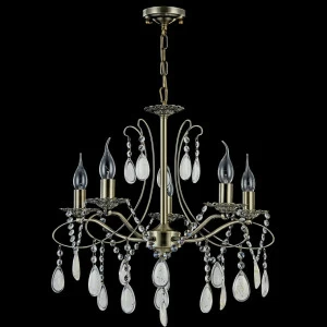 Подвесная люстра Freya Antonia FR2320-PL-05-BS FREYA ANTONIA BRONZE, ДВУХЪЯРУСНЫЕ 187154 Бронза