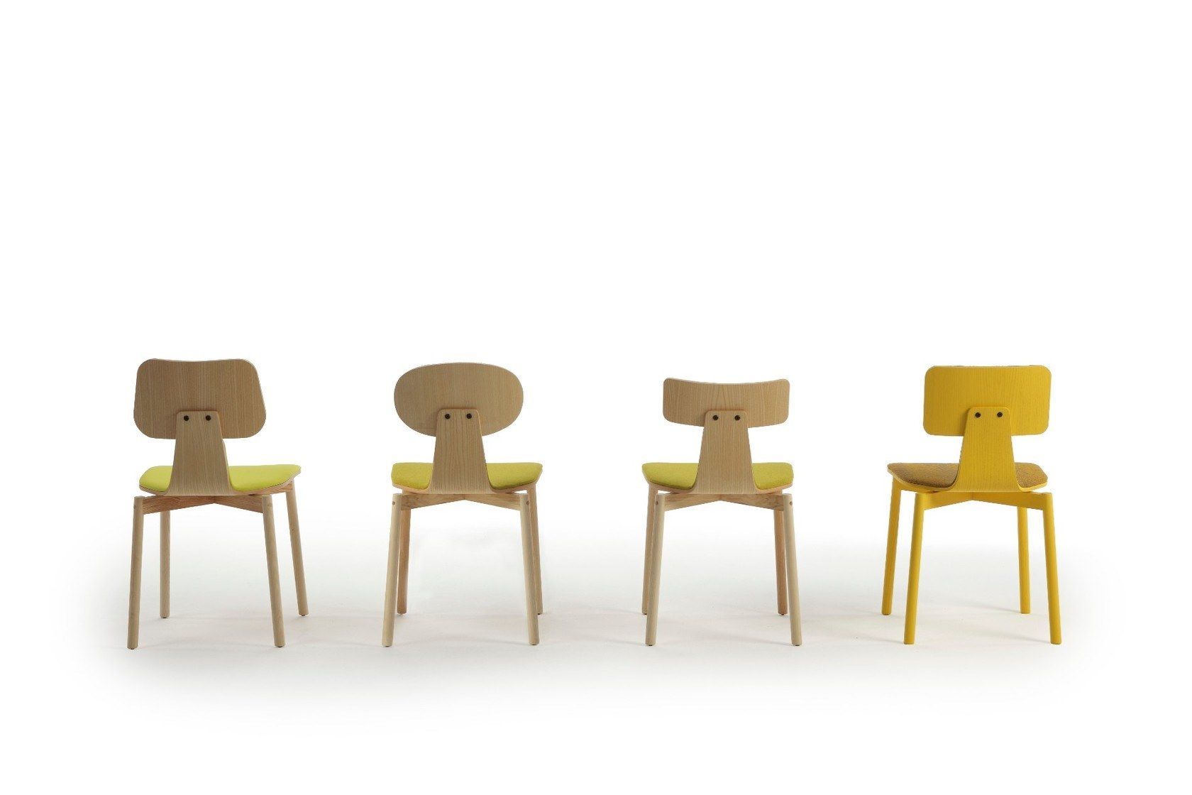 Мягкий стул из ткани SANCAL SILLA40 ARCH-00088832 - Вид №1