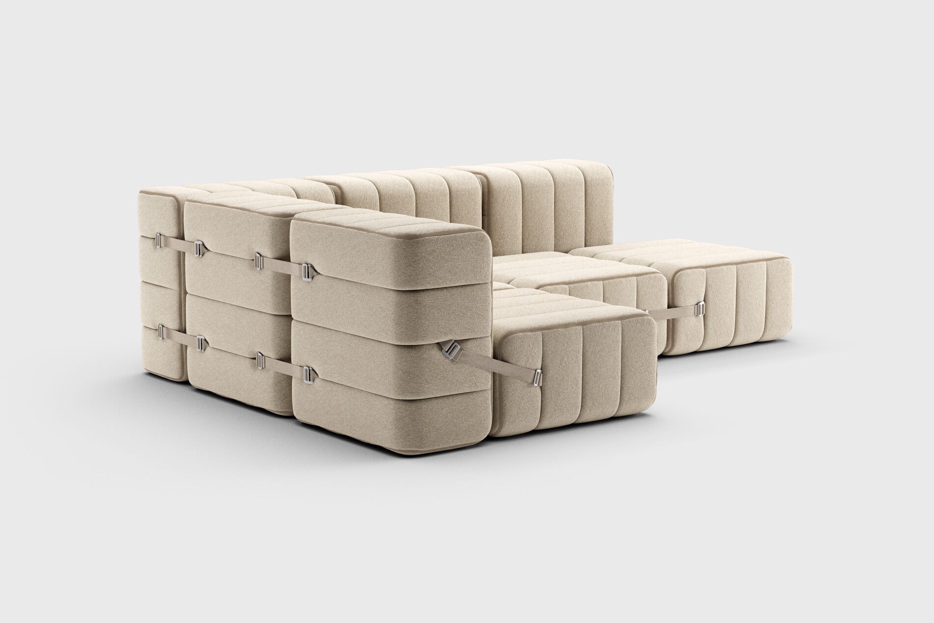 Модульный угловой диван из ткани AMBIVALENZ Curt ARCH-00061719 - Вид №71