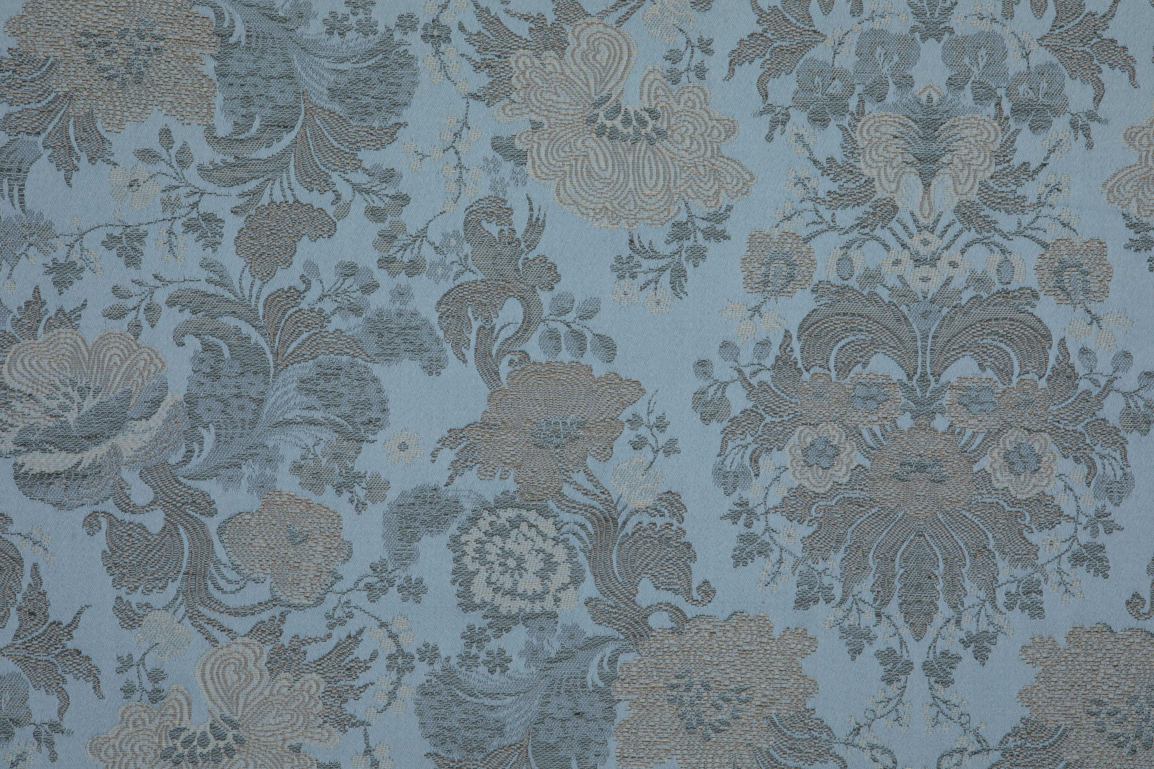 Хлопчатобумажная Жаккардовая ткань с цветочным рисунком LELIEVRE Quenin-Belle Époque ARCH-00035609 - Вид №12