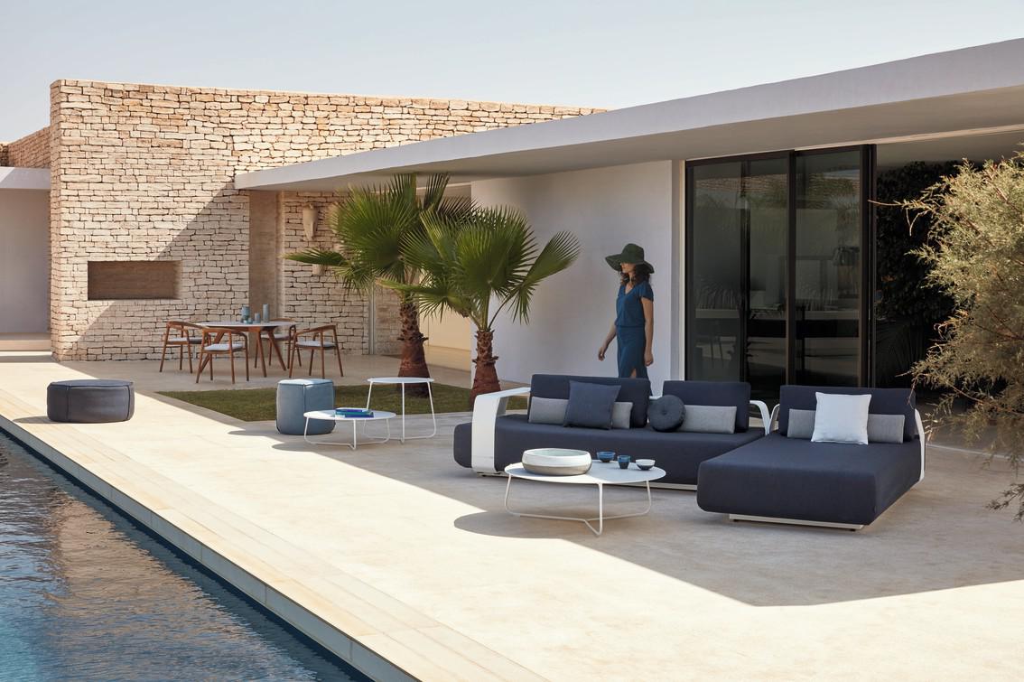 MNST1109 Журнальные столики pcsts белые f8 ⌀80см Manutti Mood - Вид №3