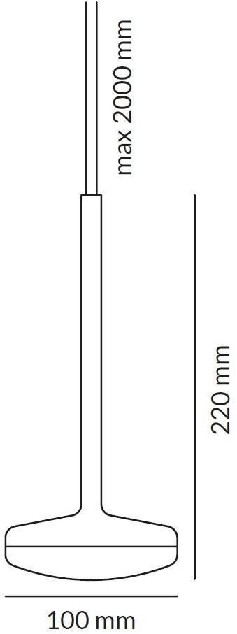 Flexlite Светодиодная подвесная лампа из алюминия и пмма Jacqueline 2.0 sun-id-1467160 - Вид №4