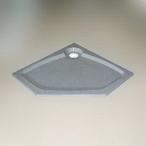 Душевой поддон 100X100X2 СМ P-СЕРЫЙ GUTEWETTER