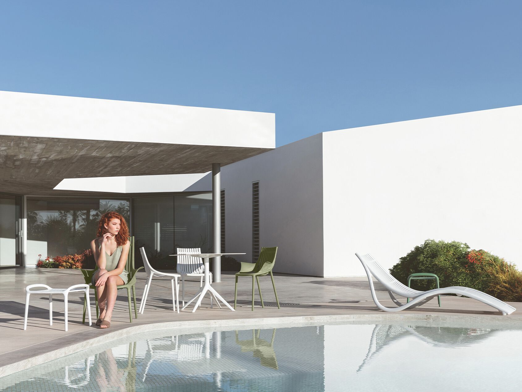 Садовый стул с подлокотниками Vondom Ибица ARCH-00034840 - Вид №5