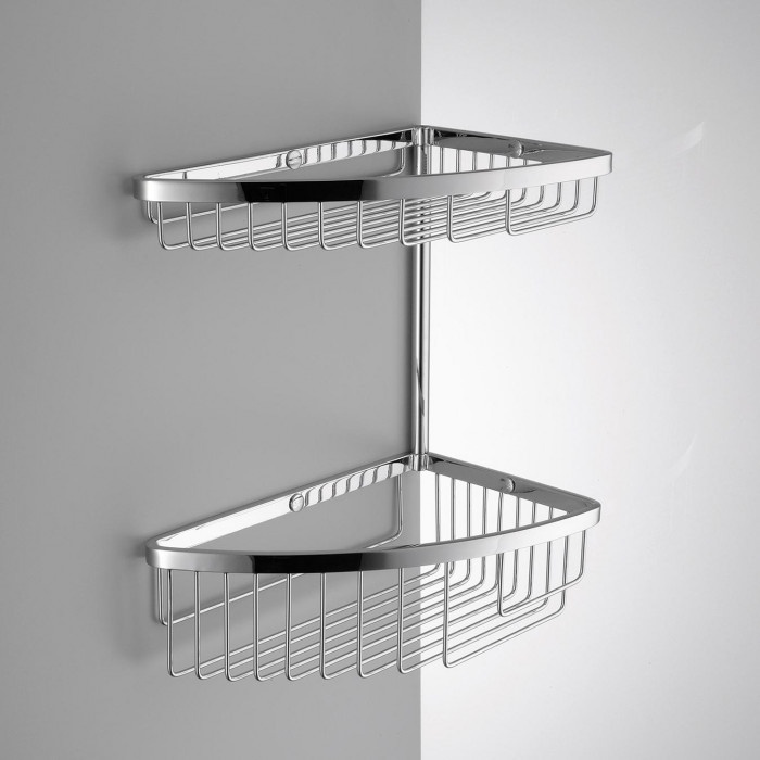 B9612 Полочка-решётка угловая двухъярусная 245x150 COLOMBO Angolari Colombo Design