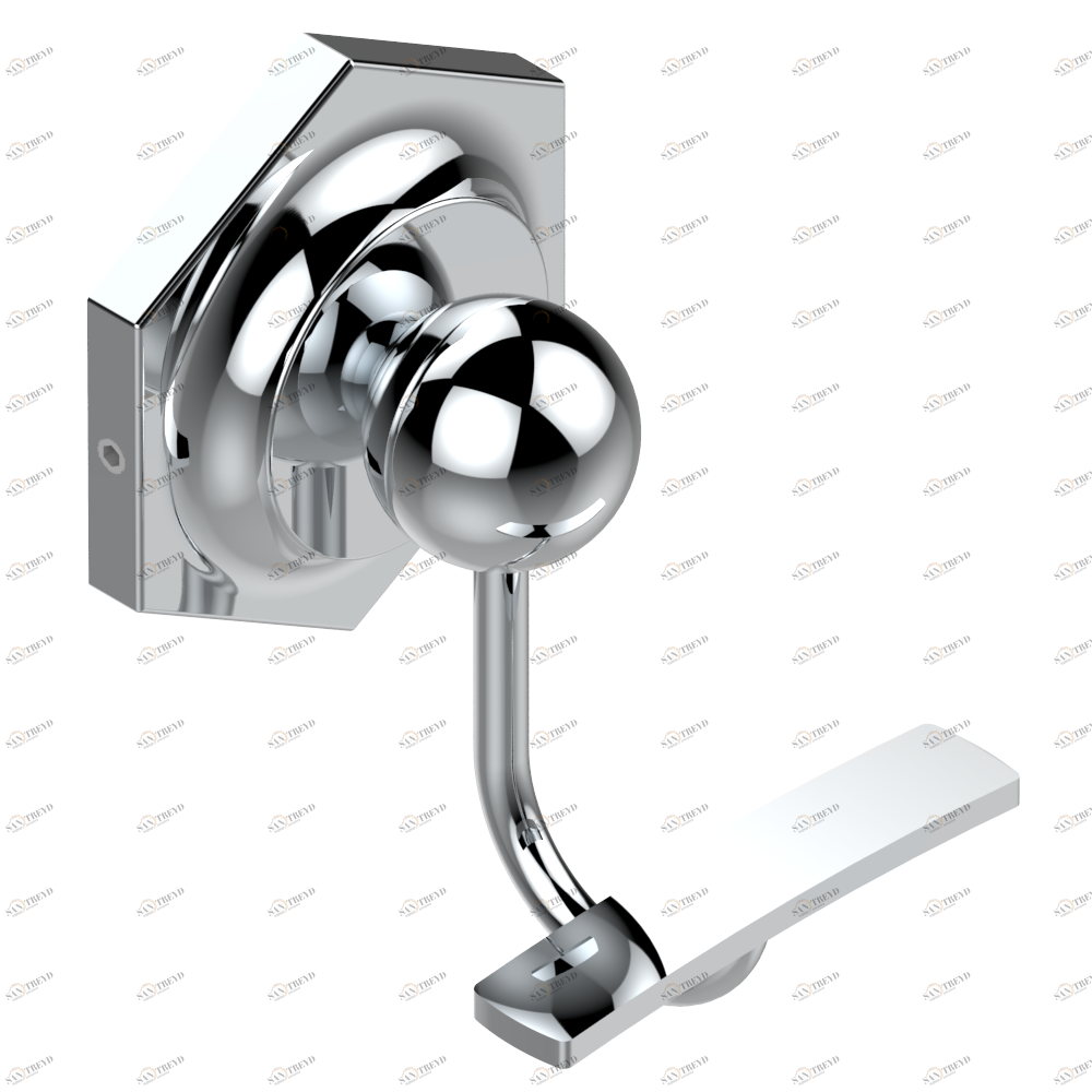 J17-510 Крючок для халатов поперечный Thg-paris Beverley Хром J17-510 CAT.A