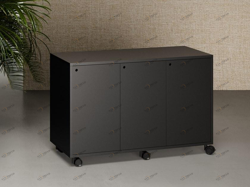 FANTONI Офисный шкаф из металла с распашными дверцами на колесиках Atelier sun-id-1513162