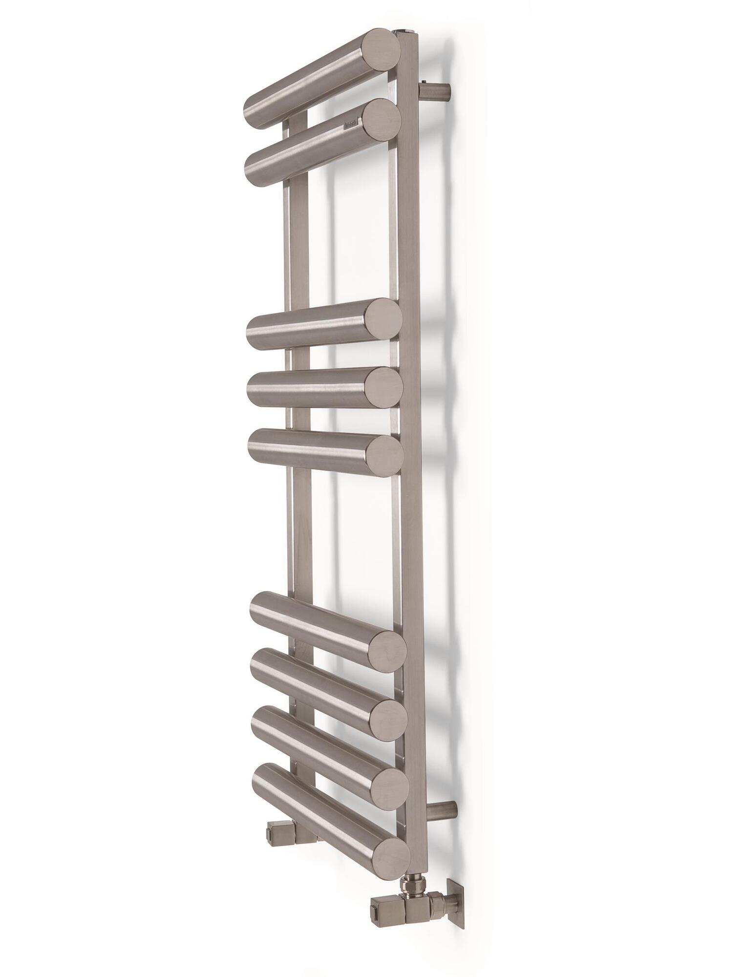 Полотенцесушитель Hammam URANUS Stainless steel  комбинированный; электрический или водяной Сталь  - Вид №22