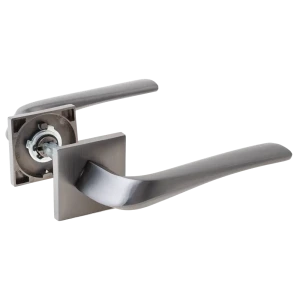 Дверная ручка на розетке Armex H-30117-A без запирания цвет графит