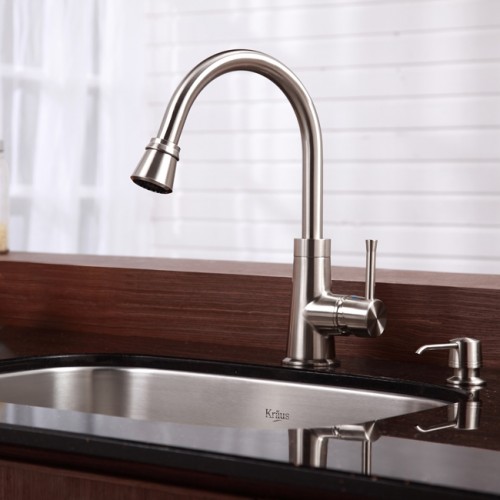 KBU12-KPF2220SN Мойка кухонная прямоугольная Krausru  - Вид №9