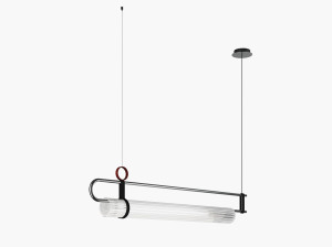 Металлический светодиодный подвесной светильник с регулируемой яркостью