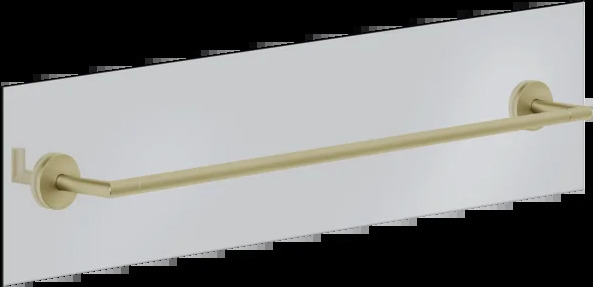 Полотенцесушитель 63728 727 Gessi Ventaglio ЛАТУНЬ МАТОВАЯ PVD