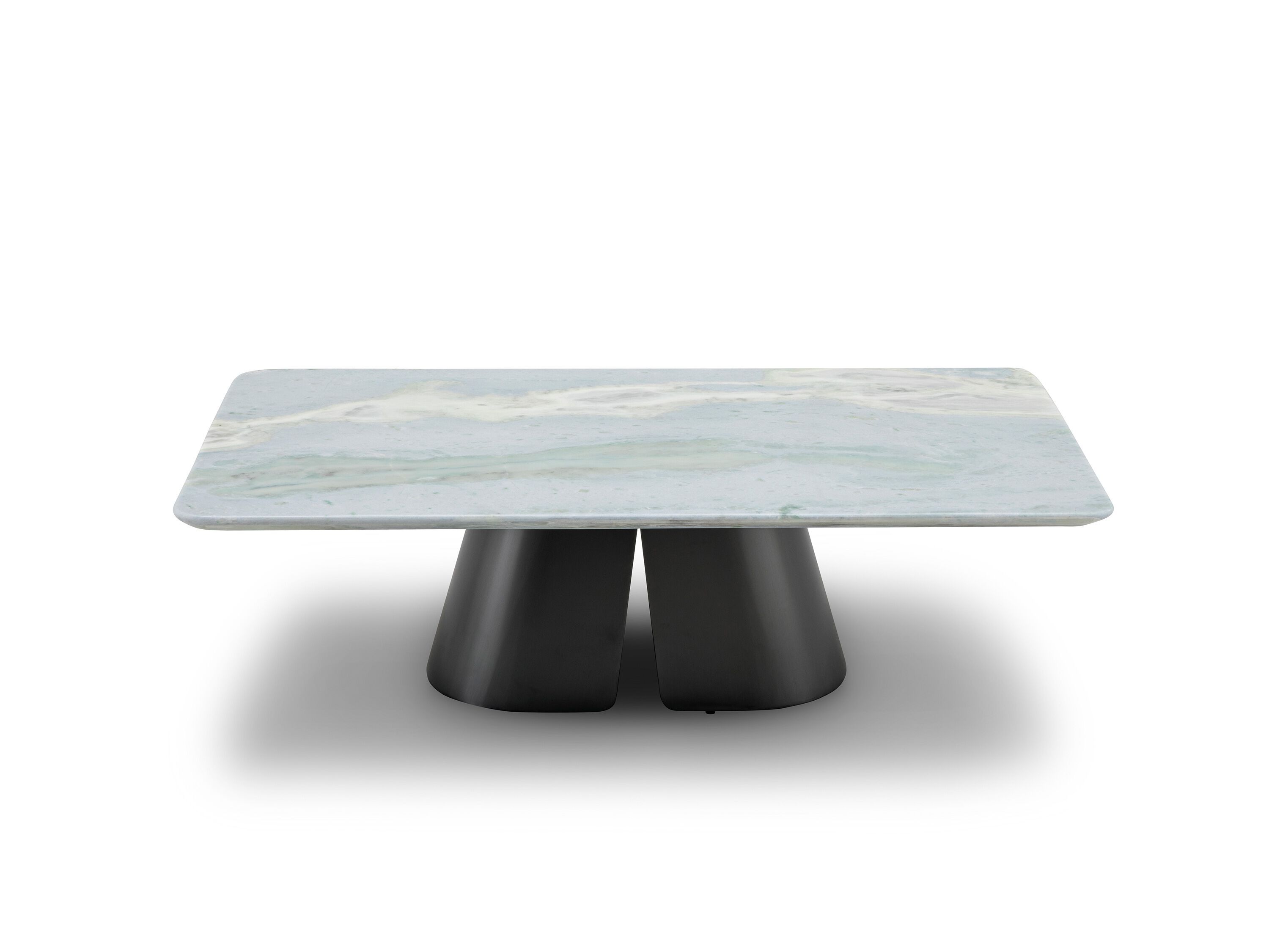 Прямоугольный журнальный столик из мрамора и нержавеющей стали CAMPO DE' FIORI ASCT660 ARCH-00032366