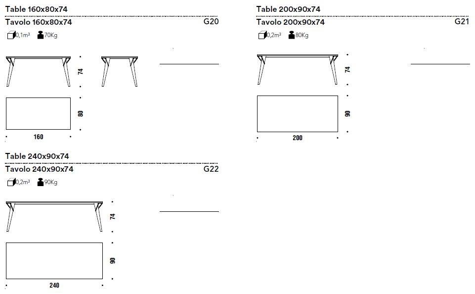 Moroso Прямоугольный деревянный стол Overdyed sun-id-1459557 - Вид №1