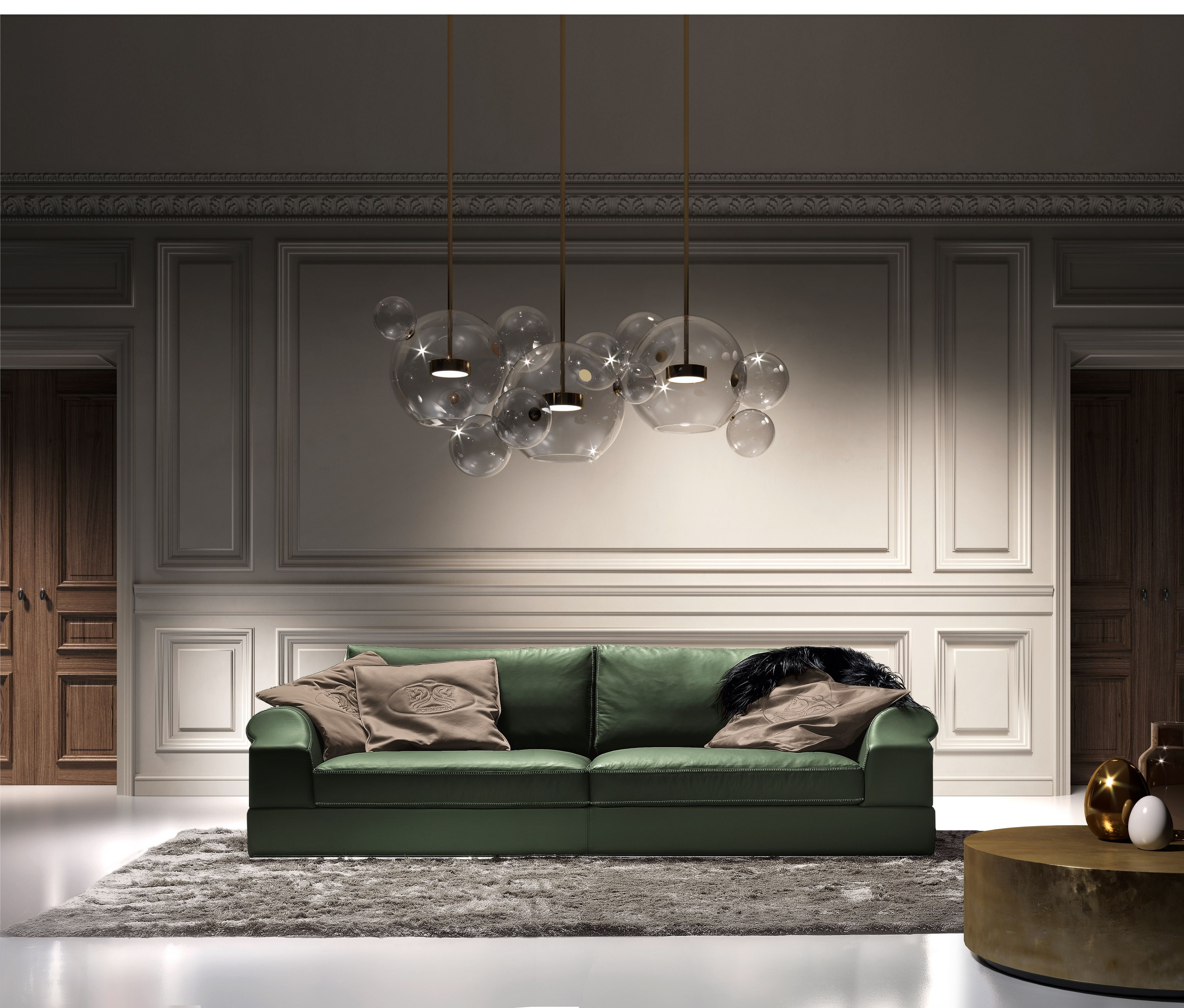 Кожаный диван Former In Italia DANDY EVO ARCH-00093095 - Вид №1