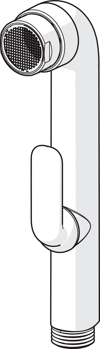 Oras 242061 Ручной душ 242061  Хром  - Вид №1