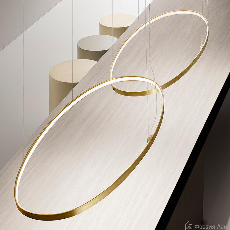 Panzeri M03119.130.0210 matt brass Zero Ellipse подвес 118434