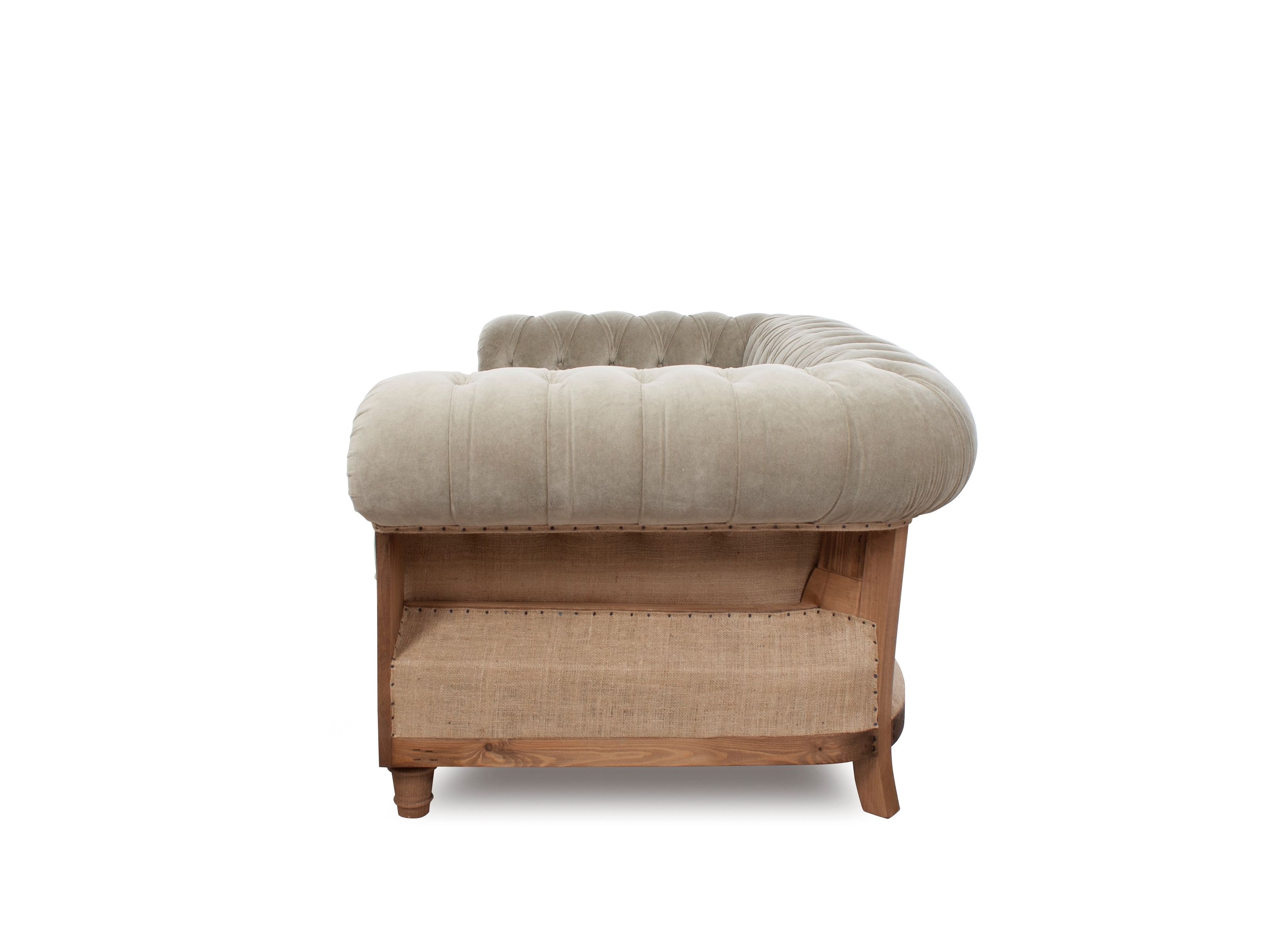 3-местный бархатный диван capitonné CREARTE COLLECTIONS Chesterfield Loor Essence ARCH-00095823 - Вид №43