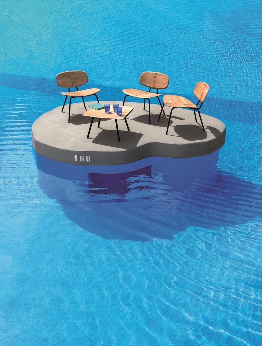 Ethimo Квадратный садовый столик из тика Agave Agtabant0 - Вид №7