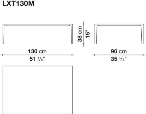 Мраморный журнальный столик Maxalto ARCH-00084302 - Вид №1