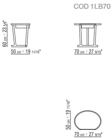 Flexform Круглый прикроватный столик Icaro sun-id-1403413 - Вид №1