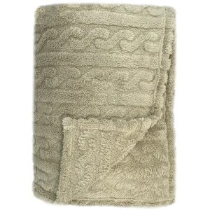 Плед Homely 200x220 см микрофибра цвет бежевый 89337401 STLM-2000259