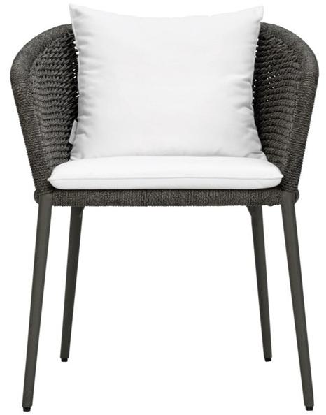 JANUS et Cie Стул из морской веревки с подлокотниками Knot sun-id-1478007 - Вид №1