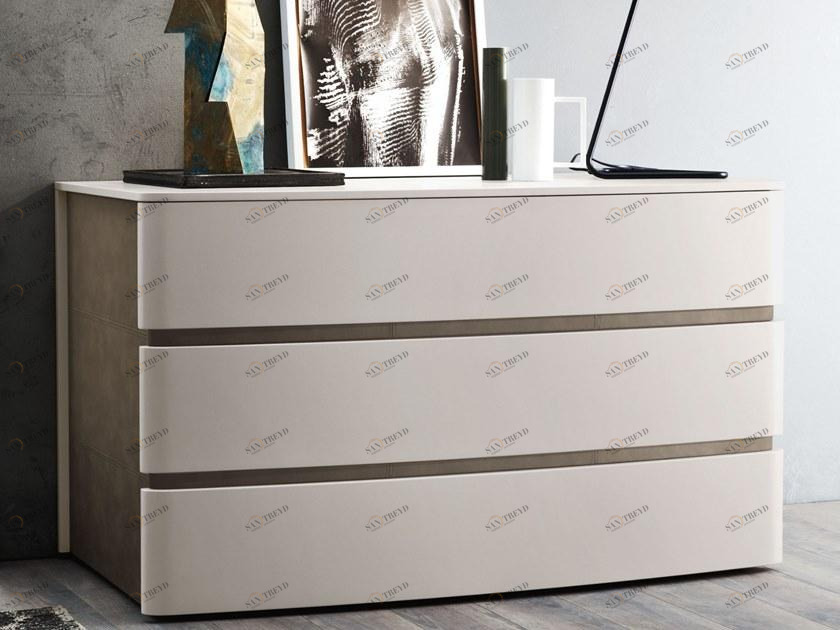 ZANETTE Деревянный лакированный комод Glam sun-id-1436091