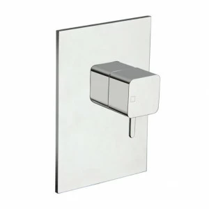 CRIKG686 Наружные части смесителя для душа CRICS535 с металлической пластиной Cristina Rubinetterie