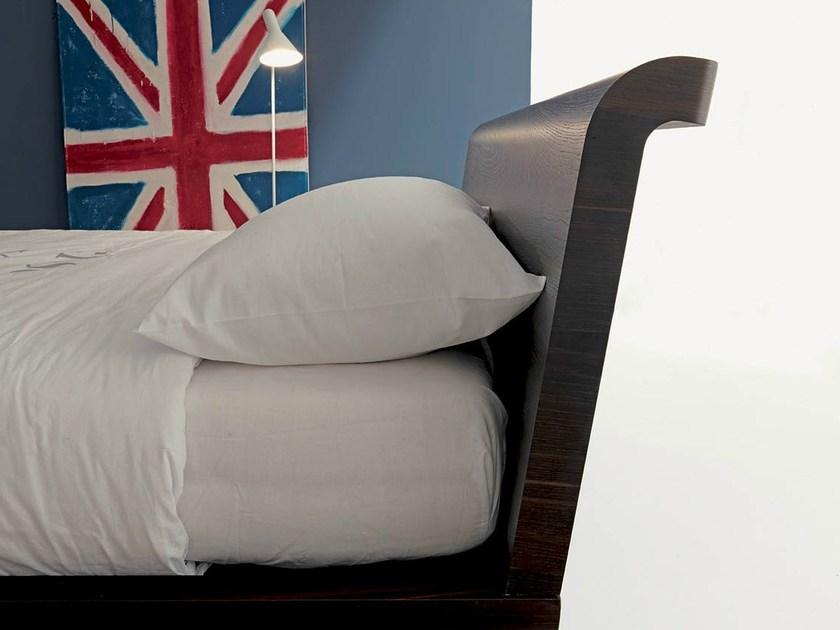 Fimar Двуспальная кровать из лакированного дуба Volo sun-id-1503626 - Вид №1