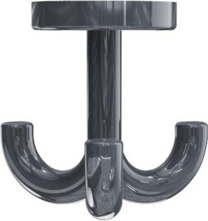 477.90.050 тройной крючок HEWI System 111 | Polyamid 